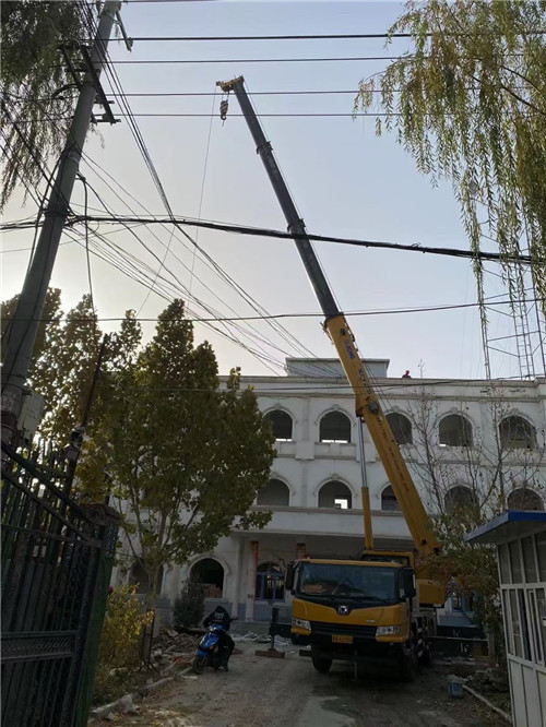 开原市设备吊装吊地磅吊钻机等设备